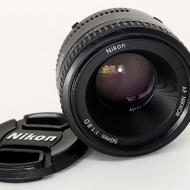 Lente nikon 50mm 1.8 usado new arrivals