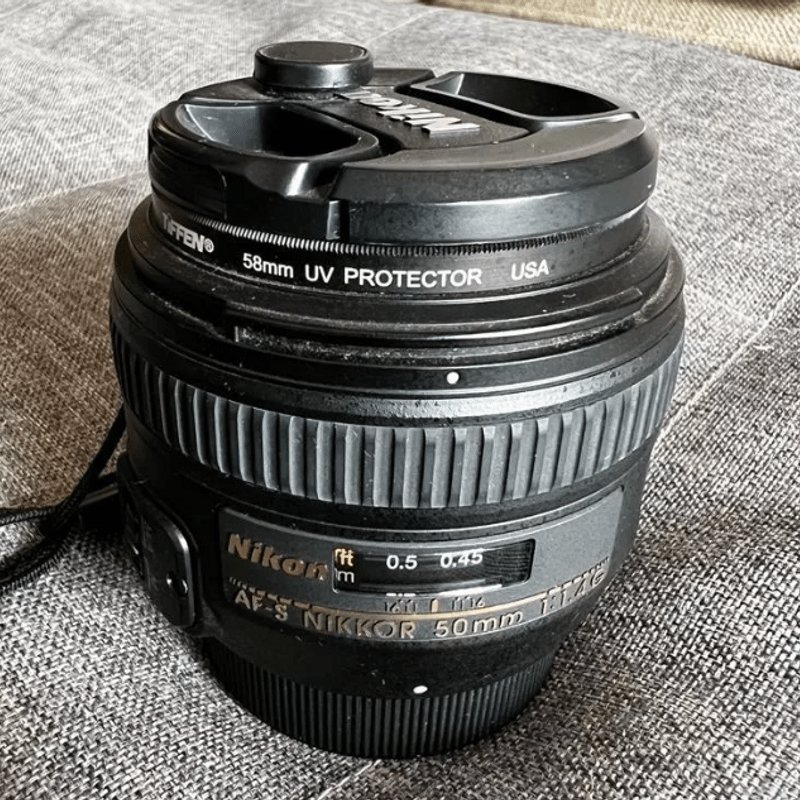 Lente Nikon Af-S Nikkor 50mm G Prime Nikon Usado 110264523