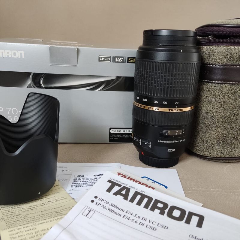 Lente Tamron Af 70-300mm F/4-5.6 Di Ld Macro para Canon | Tamron
