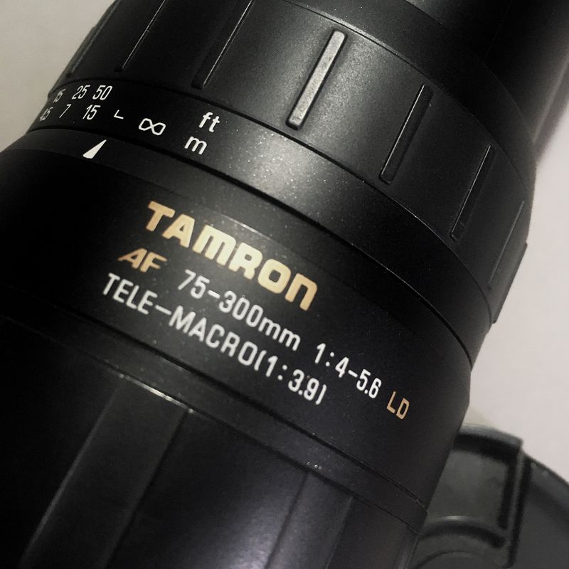 Tamron AF 75-300mm F/4-5.6 LD Macro shops Lens For Canon EF Macro Lens