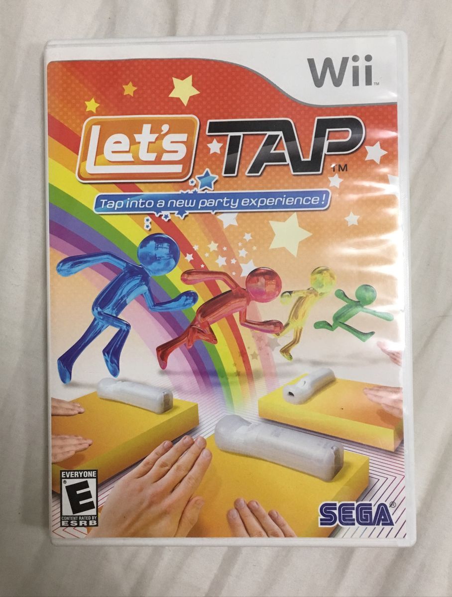 Lets Tap Wii | Jogo de Videogame Sega Usado 31903791 | enjoei