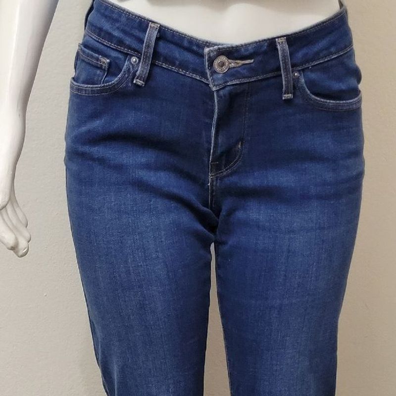 Calça Original Levis Jeans - Clara - Cintura Baixa, Calça Feminina Levi'S  Usado 95223069