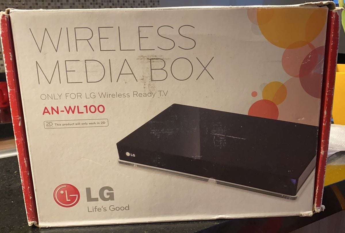 Lg Wireless Media Box Anwl100 TV e Display Lg Nunca Usado 45155745 enjoei
