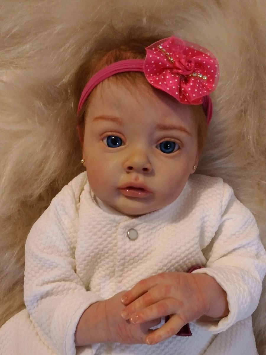 Linda Bebe Reborn Chloe Brinquedo Leviev Reborn Nunca Usado Enjoei