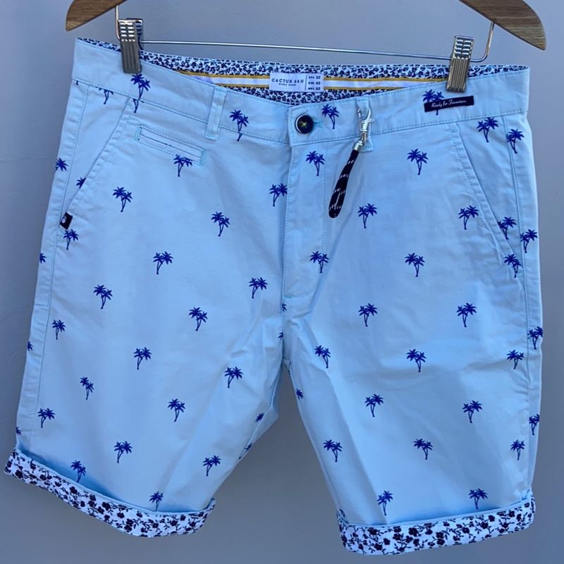 Linda Bermuda da Marca Cactus Americana Tam 42 Brasil Nova Bermuda Masculina Cactus Man Nunca Usado 69929637 enjoei