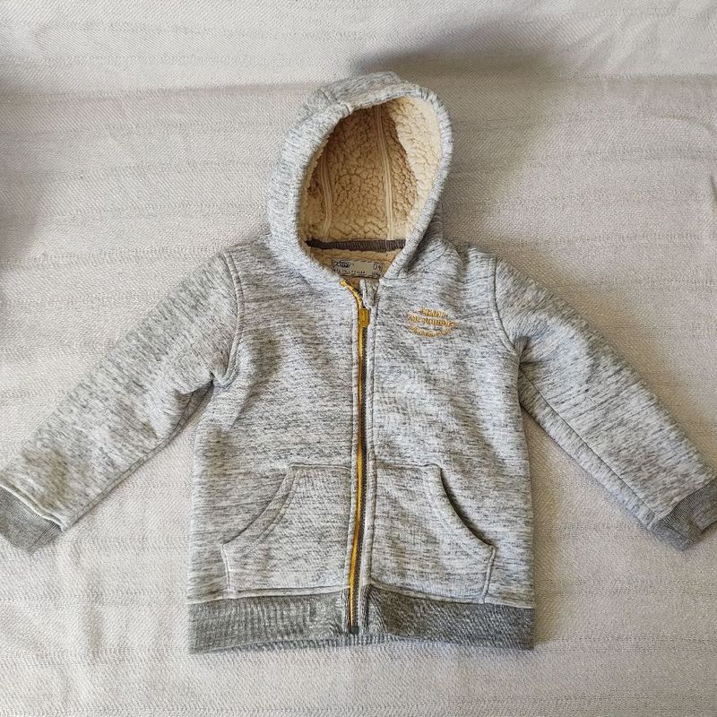 Linda Blusa de Moletom Infantil Renner com Forro Peluciado Roupa Infantil  para Menino Poim Renner Usado 90339342 enjoei