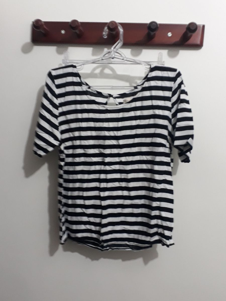 blusa listrada feminina c&a