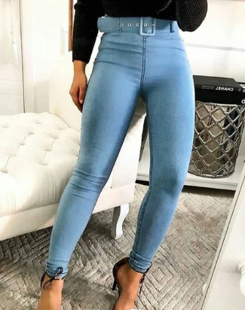 calça jeans legging feminina