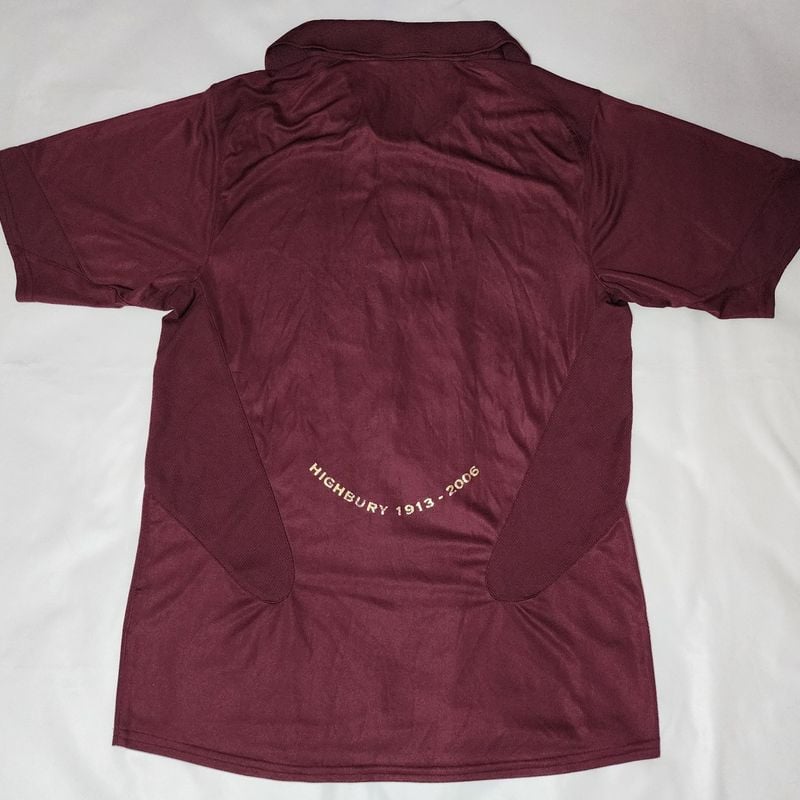 Linda Camisa do Arsenal 2006 Nike Highbury O2 Tamanho P Futebol
