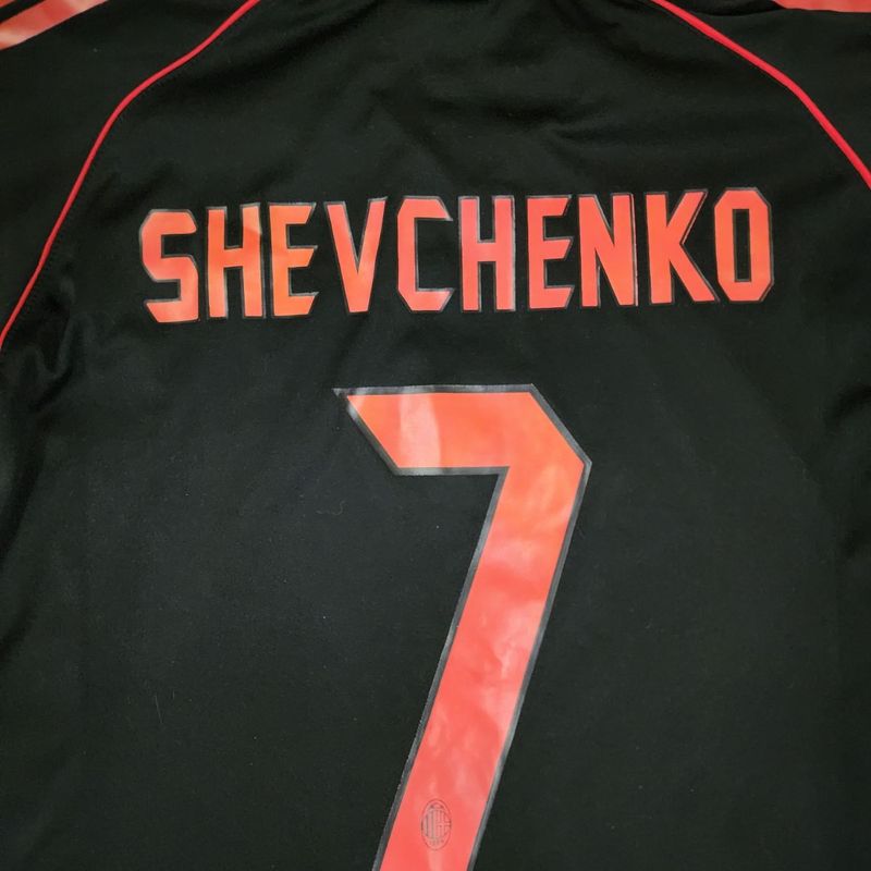 adidas SHEVCHENKO 7 サッカーユニフォーム AC Milan 2002/03 Home Shevchenko 7 Adidas Jersey – Cult Fave