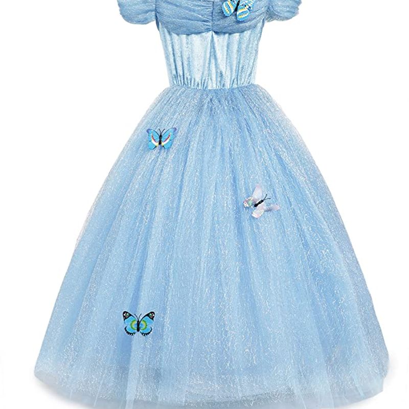 Vestido da cinderela infantil