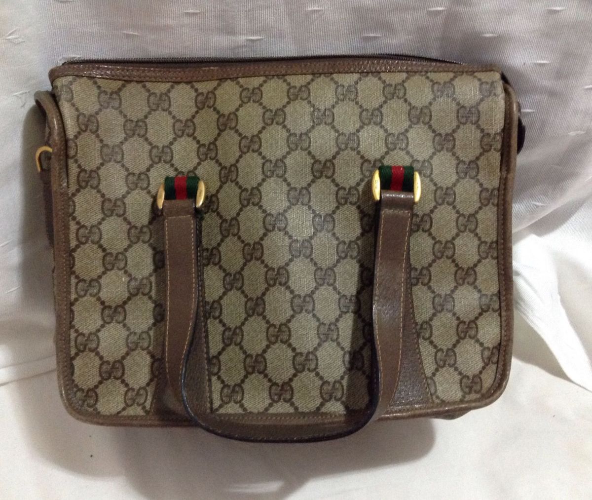 Linda Gucci Vintage com Número de Série! Bolsa de mão Feminina Gucci Usado 14699592 enjoei