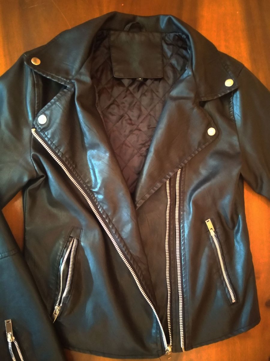 jaqueta de couro besni