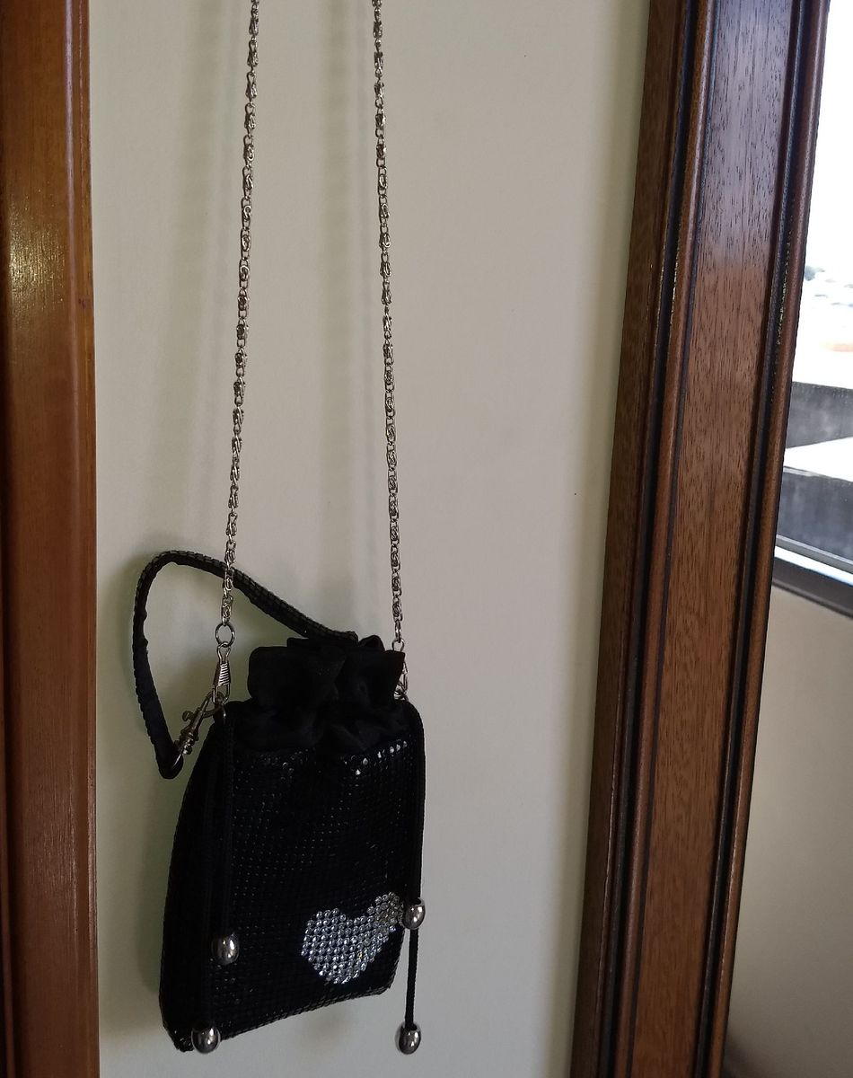 linda mine bolsa para noite / porta celular / porta maquiagem - ombro sem marca