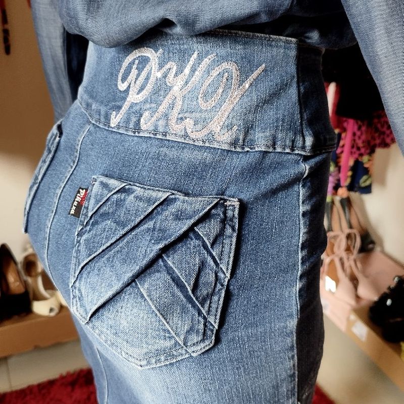 Pikuxa saias jeans cheap