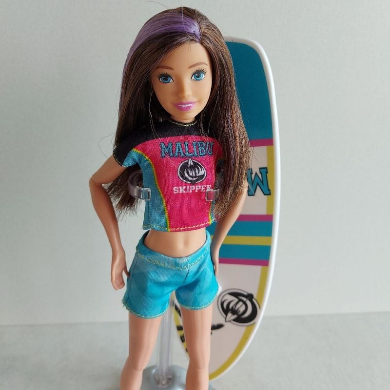 Ubuy Barbie Dreamhouse Adventures Skipper Surf Doll Surfboard