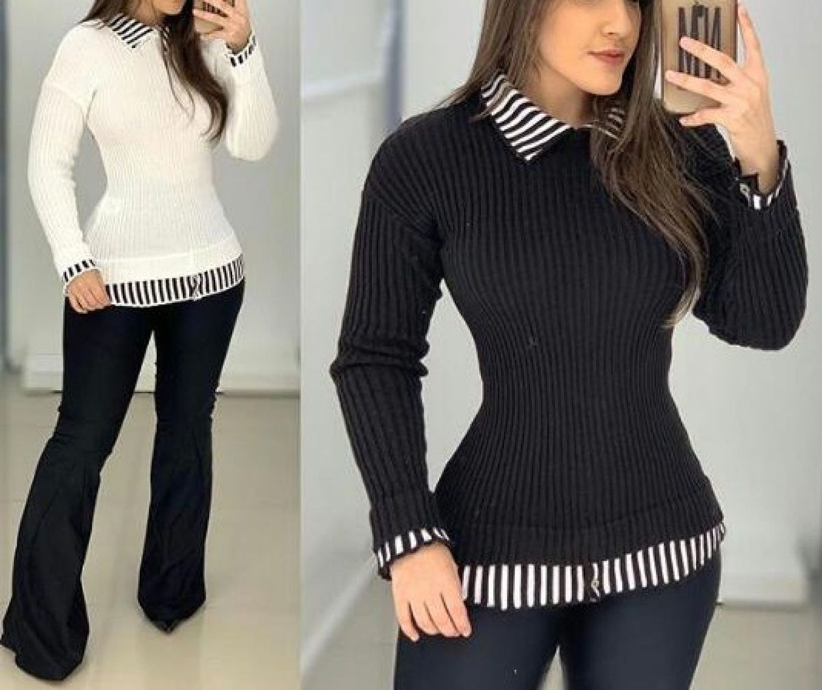 blusas lindas de tecido