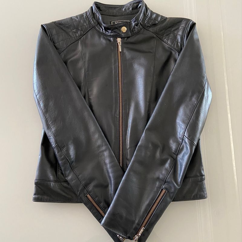 Lindíssima Jaqueta 100%Couro Gramado/ Serra Gaúcha) Casaco