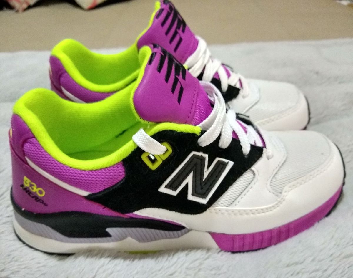 new balance 530 preto feminino