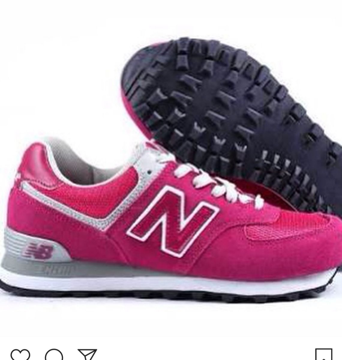 tenis new balance rosa feminino