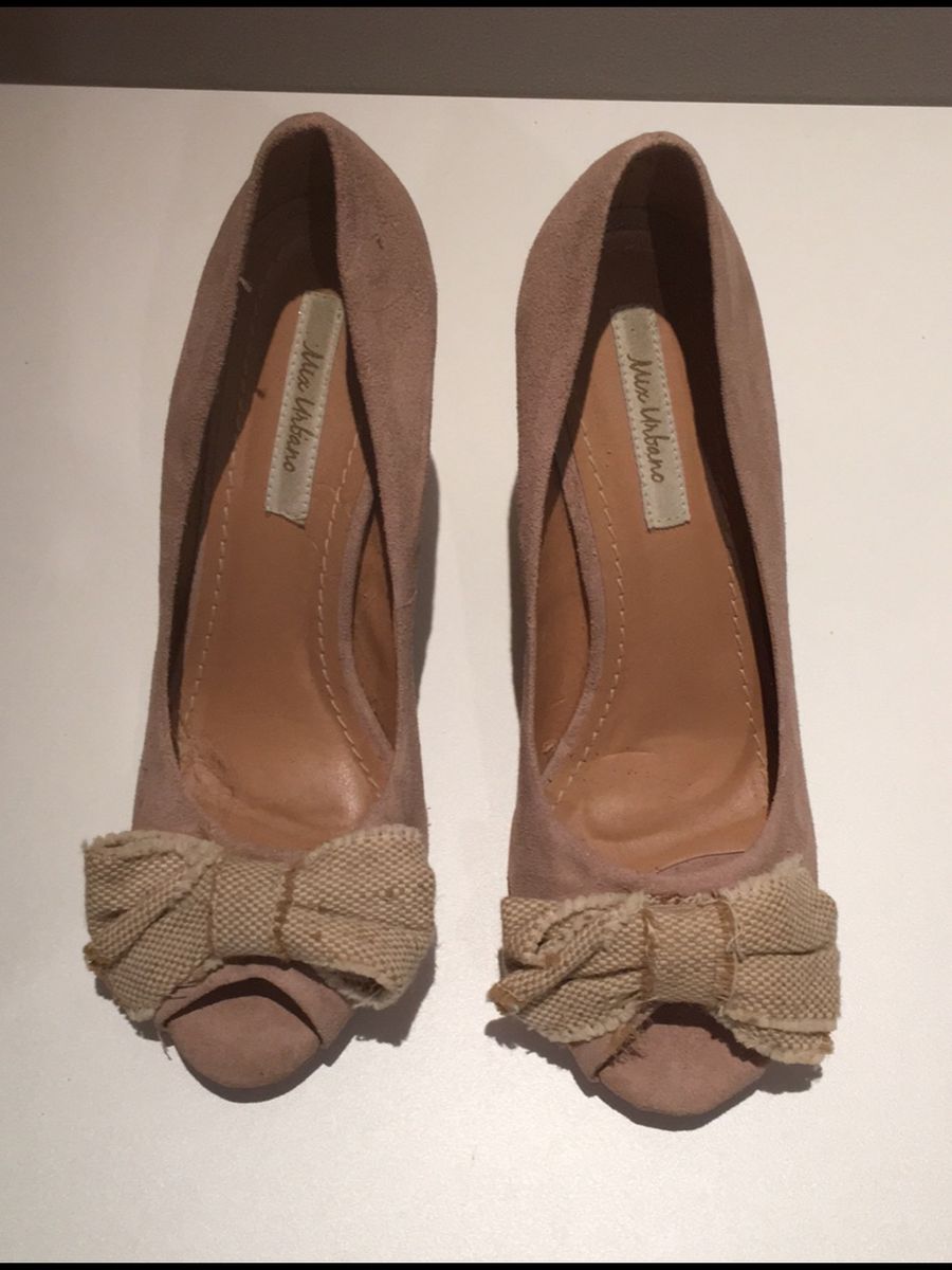 sapato nude rose