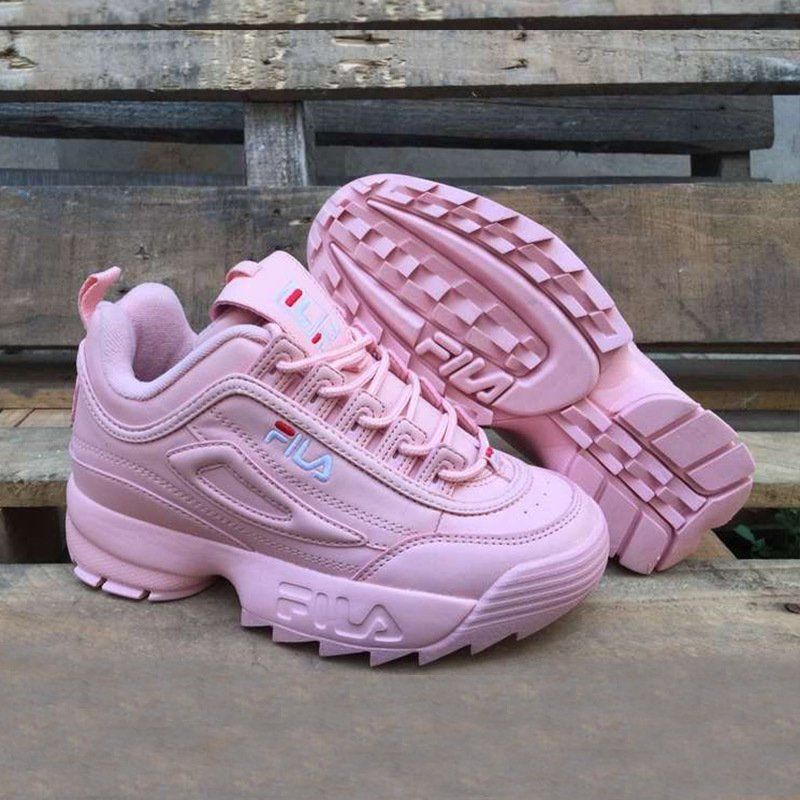 Lindo Tenis Fila Disruptor 2 Adulto e Infantil Rosa 34 Cal ado Infantil para Meninas Fila Nunca Usado 41520819 enjoei