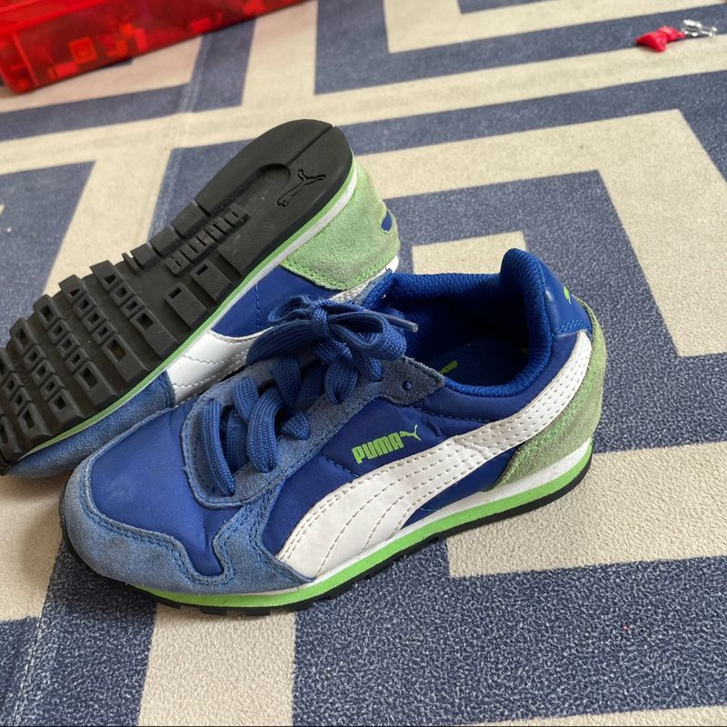 Lindo T nis Puma Infantil Seminovo Tamanho 26 Cal ado Infantil
