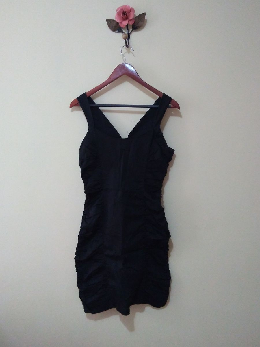 vestido tubinho preto balada