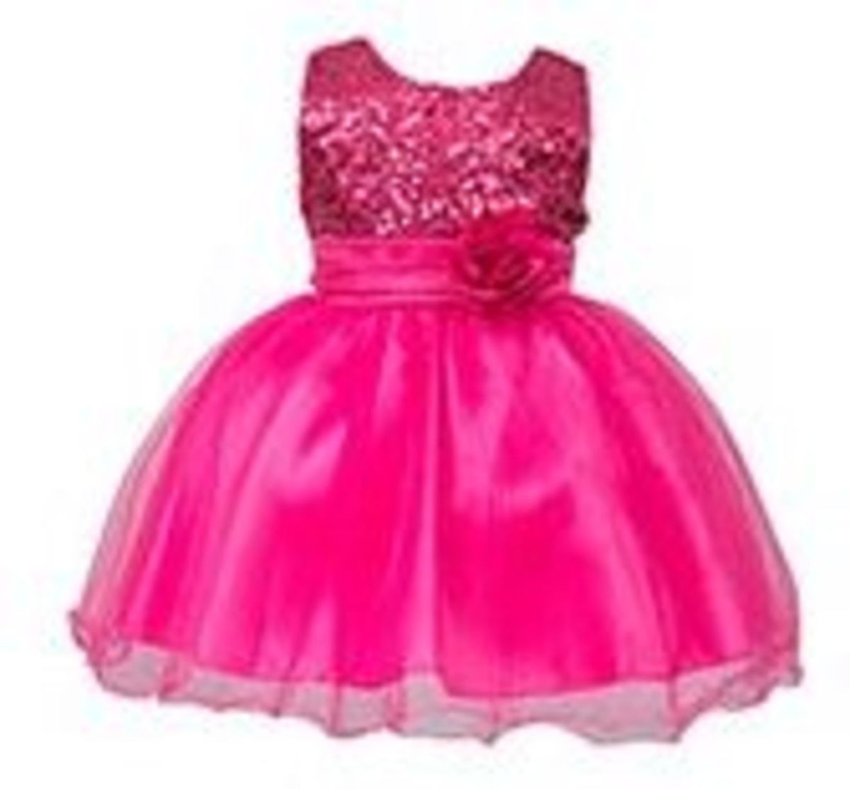 vestido infantil rosa pink