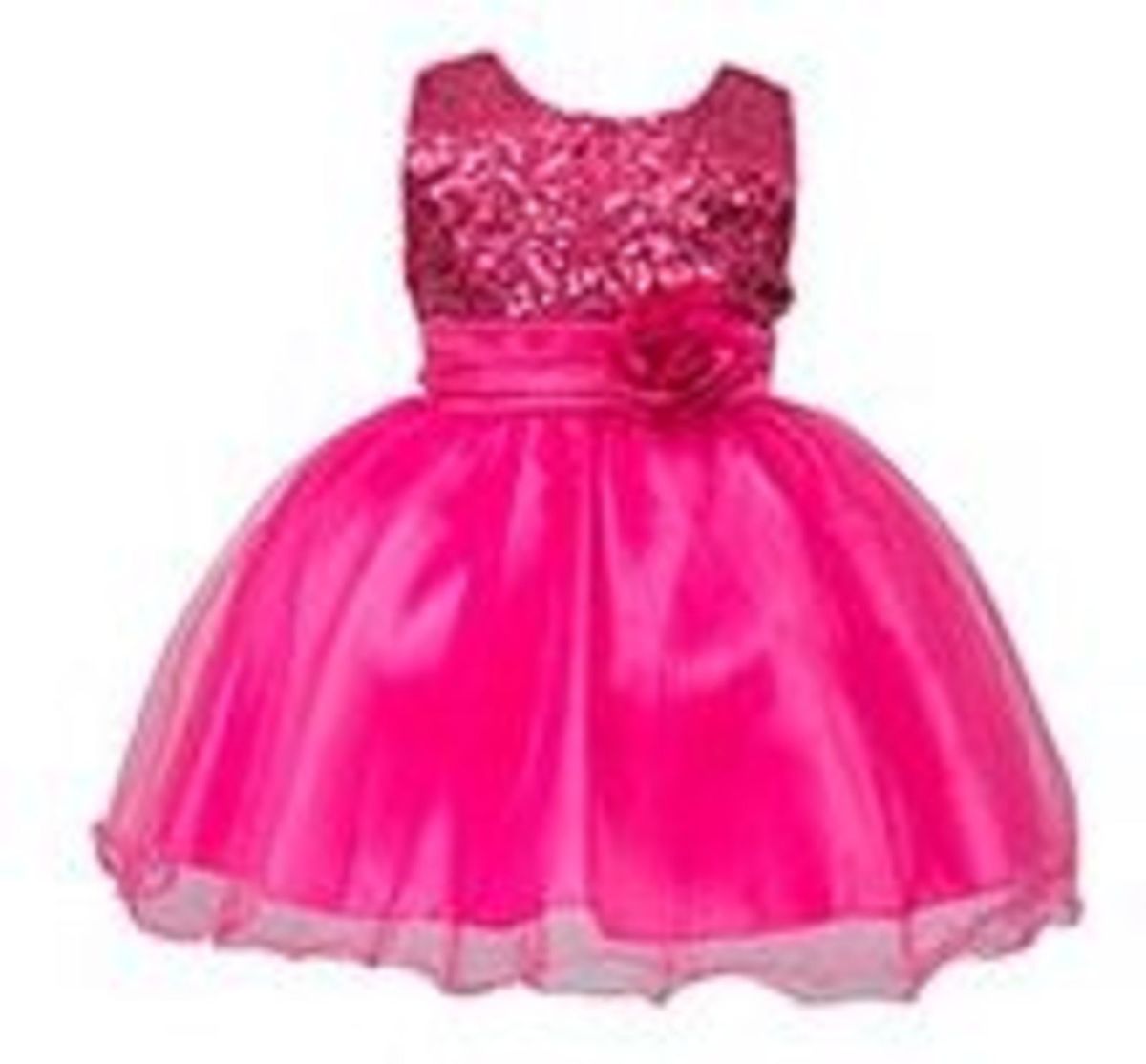 vestido de formatura infantil rosa pink