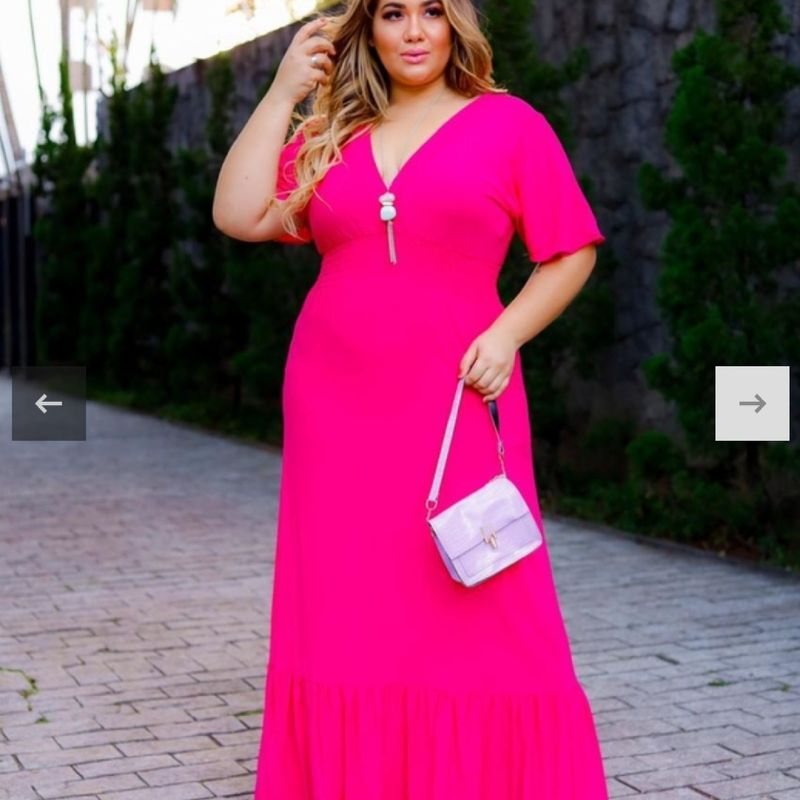 Vestidos lindos hot sale plus size