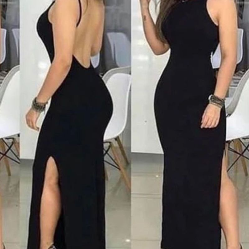 Vestidos lindos hot sale pretos