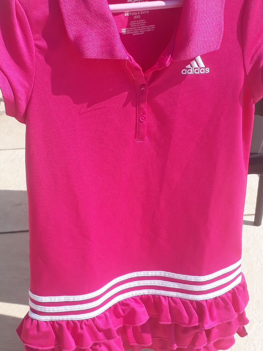 vestido infantil adidas