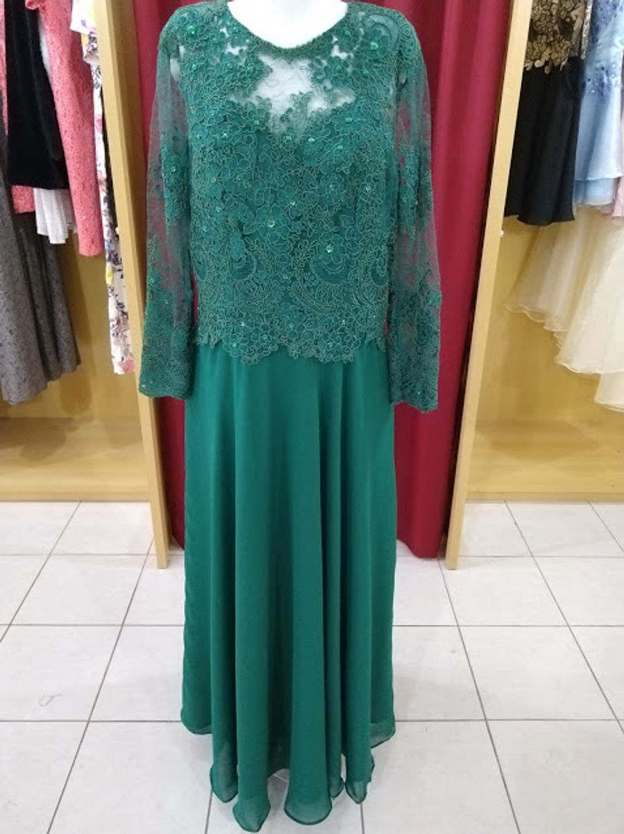 Vestido de best sale festa para vovó