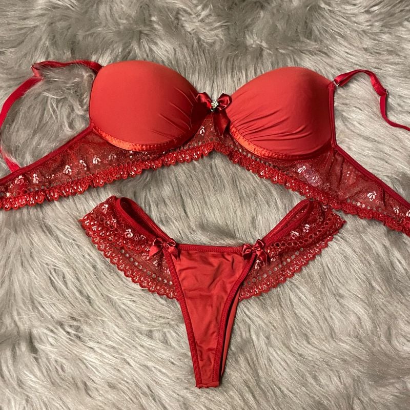 Lingerie Vermelha | Sexy Nunca Usado 111822450 | enjoei