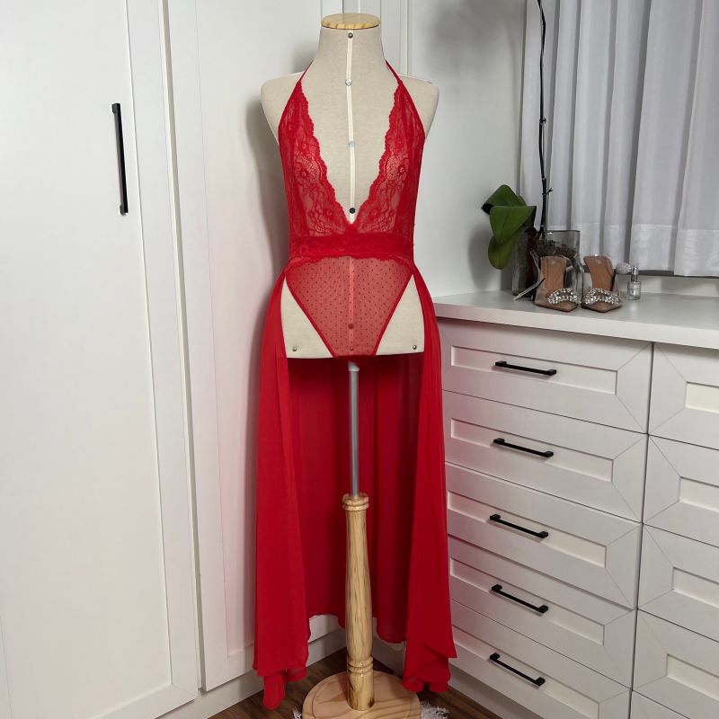 Zara lingerie red store bodysuit teddy