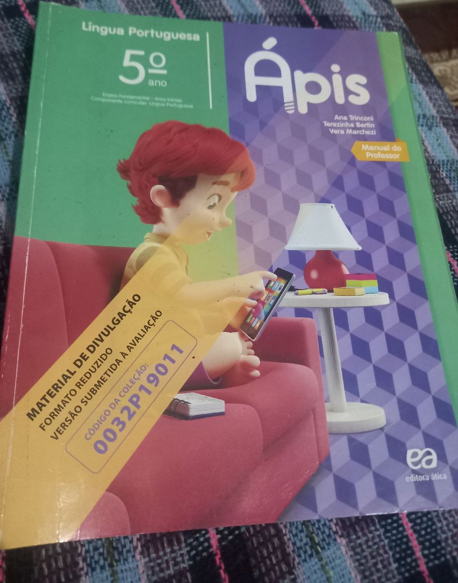 Língua Portuguesa 5 Ano Apis Ana Ttinconi Livro do Professor | Livro ...