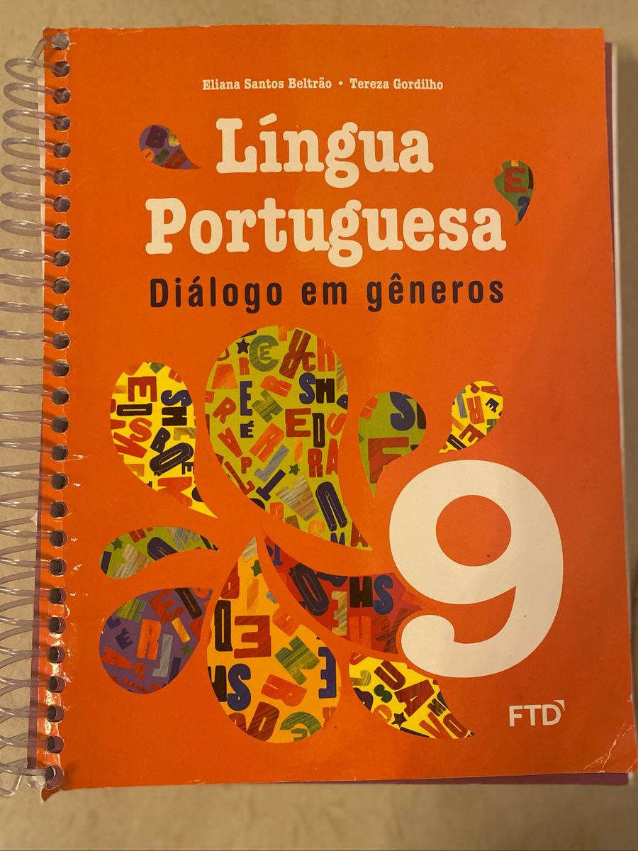 Língua Portuguesa Diálogo Em Gênero 9 Ano Livro Usado 68225982 Enjoei 7481