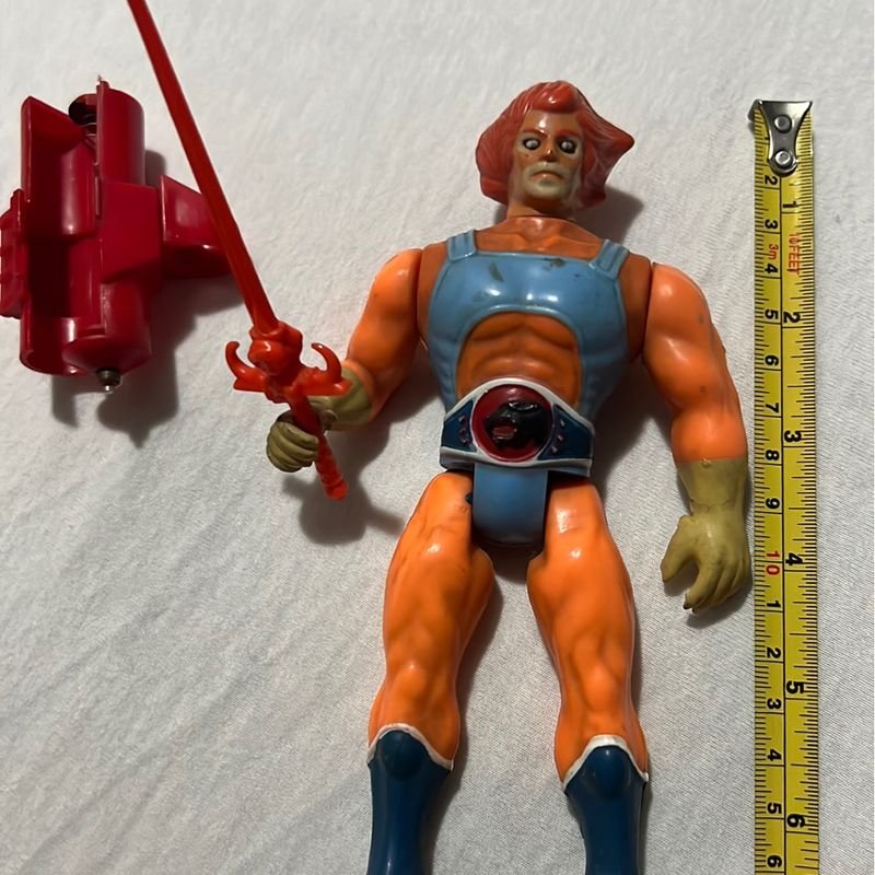 Boneco Lion Thundercats Glasslite Anos 80