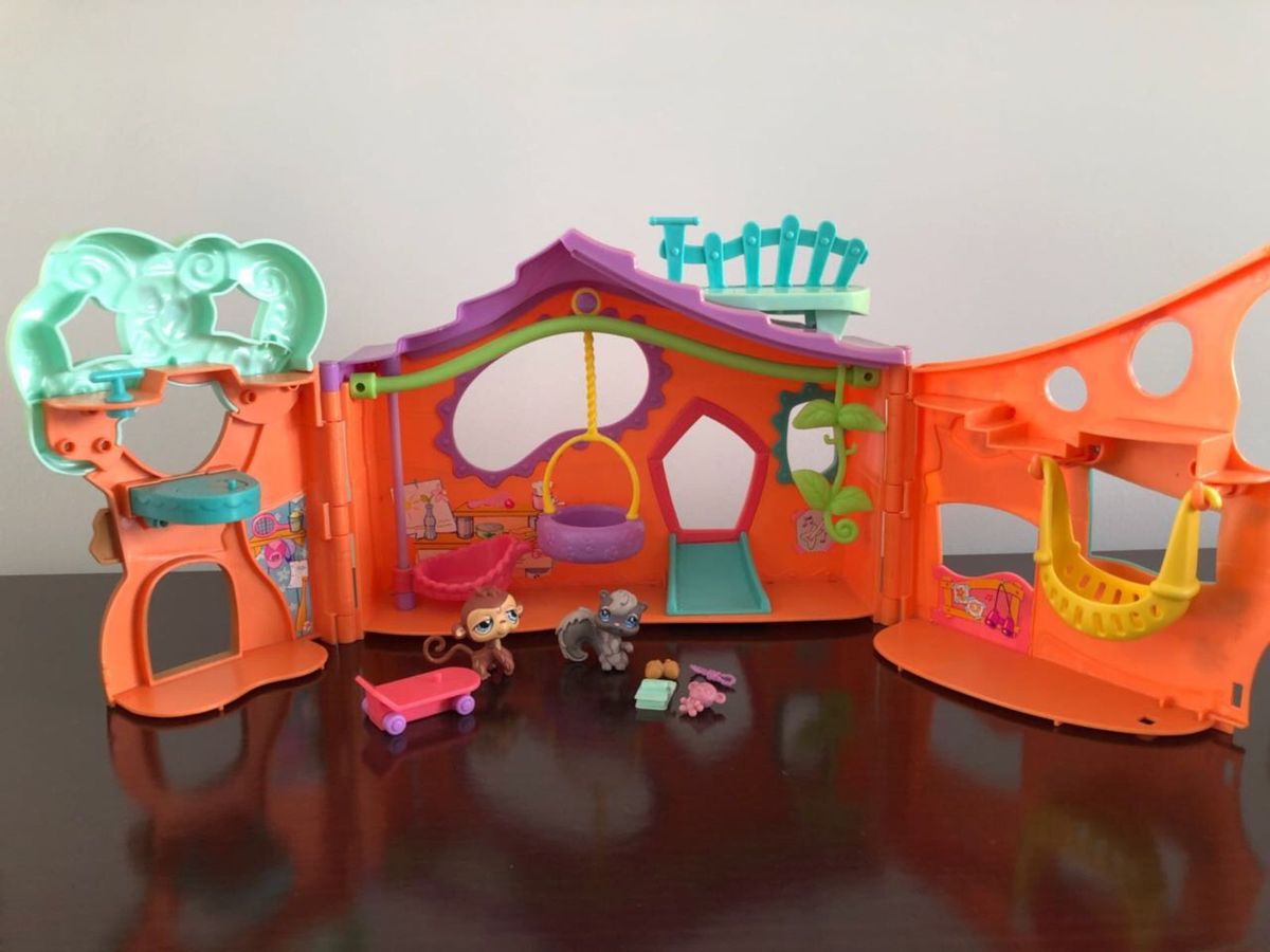Littlest Pet Shop Clubhouse Playset Brinquedo Littlest Pet Shop Usado