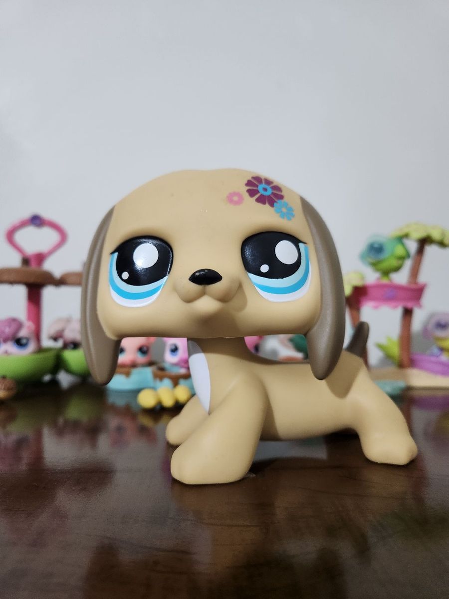 LOT 2 LITTLEST Pet Shop Big Jumbo Dachshund Dog LPS EUR 67,99 - FR
