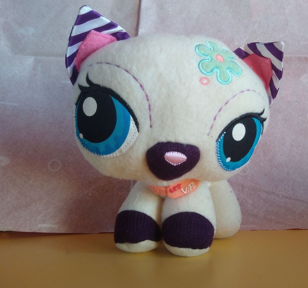 Littlest Pet Shop Gatinha de Pelúcia Brinquedo Littlest Pet Shop