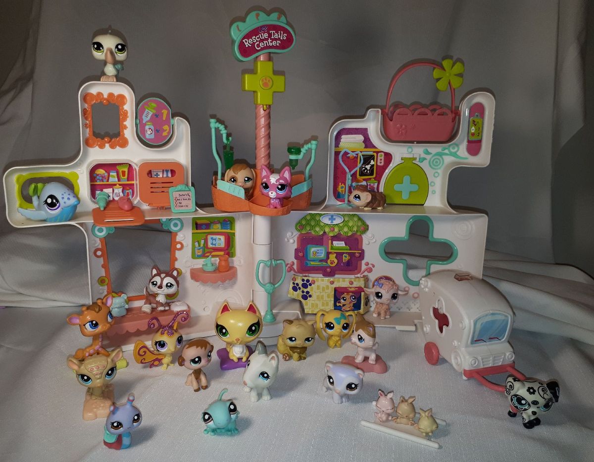 Littlest Pet Shop Hospital De Mascotes Brinquedo Para Bebes Usado 39636136 Enjoei