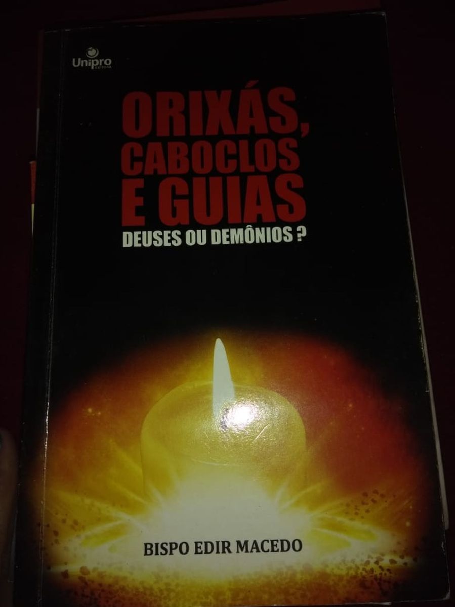 Livreto Orixás, Caboclos e Guias, Deuses Ou Demônios? Livro Usado 51976327 enjoei