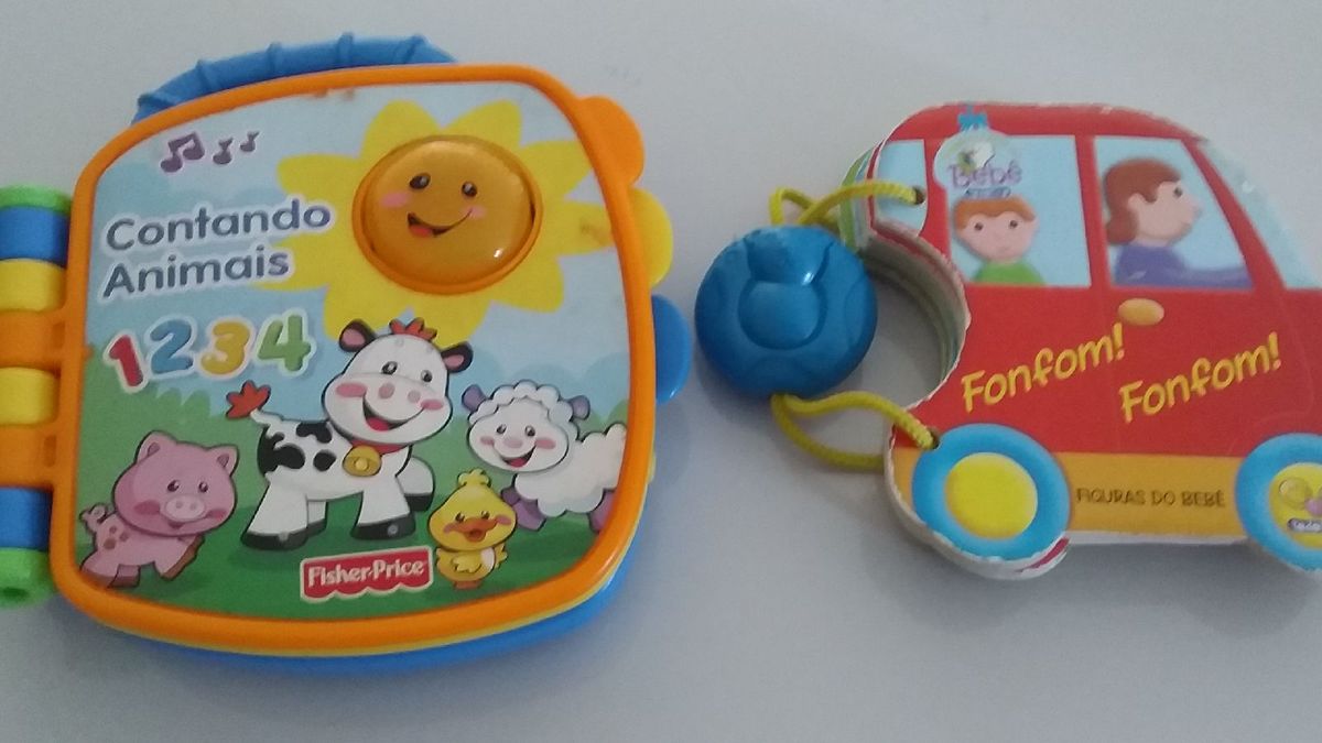 Livrinhos para Bebê | Item Infantil Fisher Price Usado 62385636 | enjoei