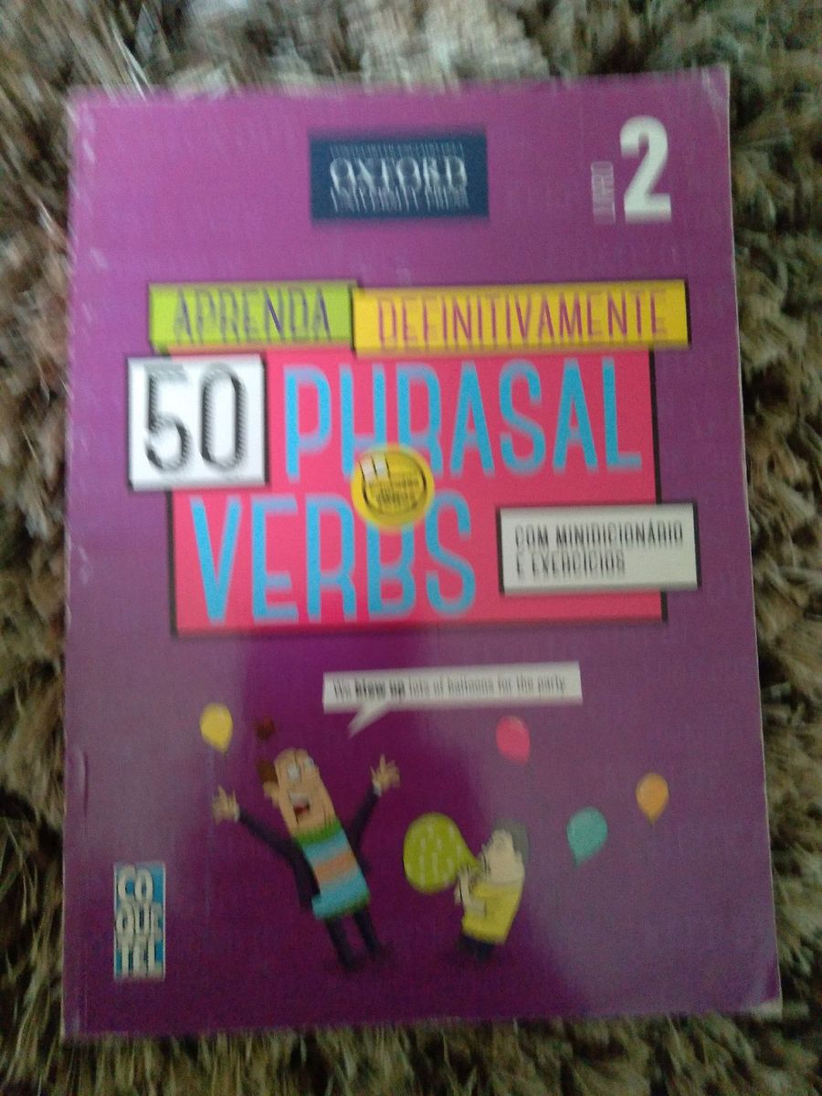 Livro 2: 50 Phrasal Verbs com Minidicionario e Exercícios (com ...