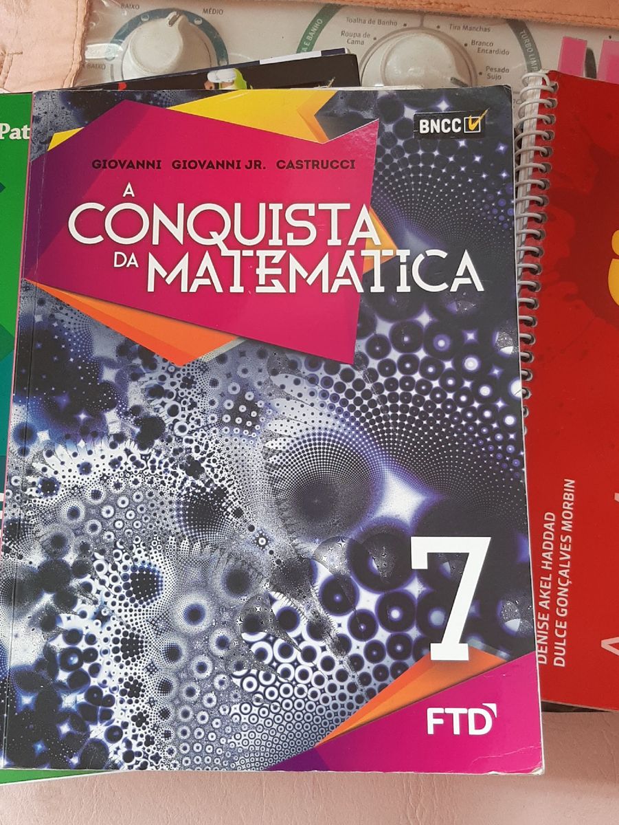 Livro 7o Ano A Conquista Da Matemática Livro Ftd Usado 67619016