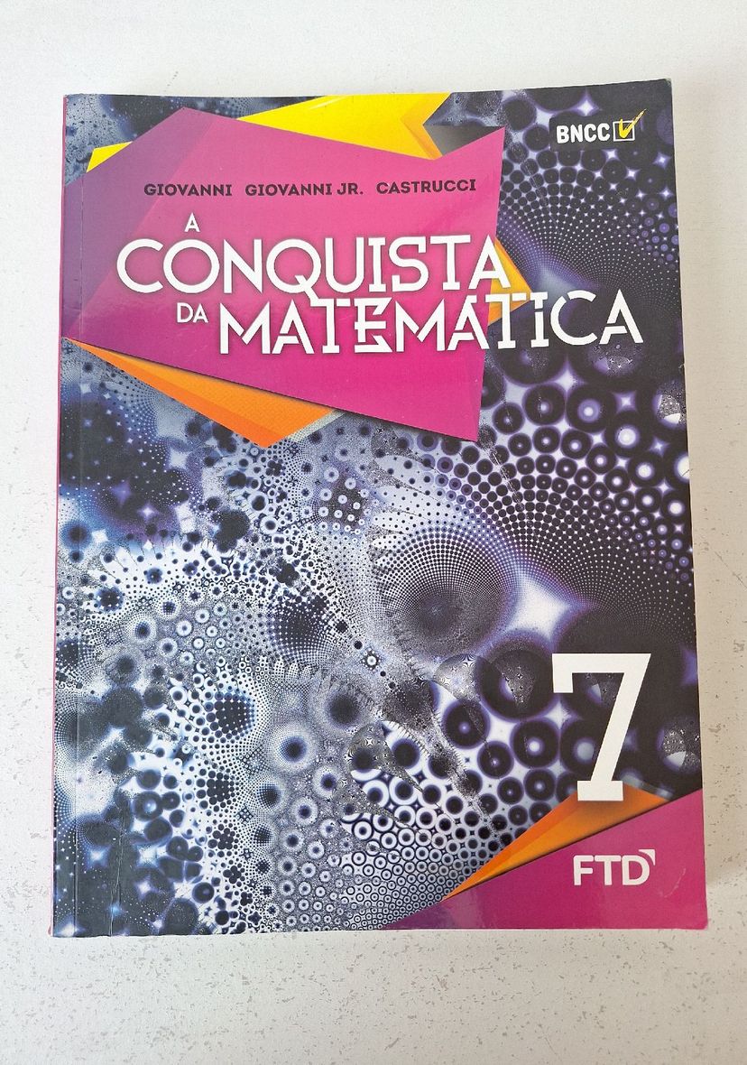Livro a Conquista da Matemática 7º Ano, de Giovanni, Giovanni Jr. e ...