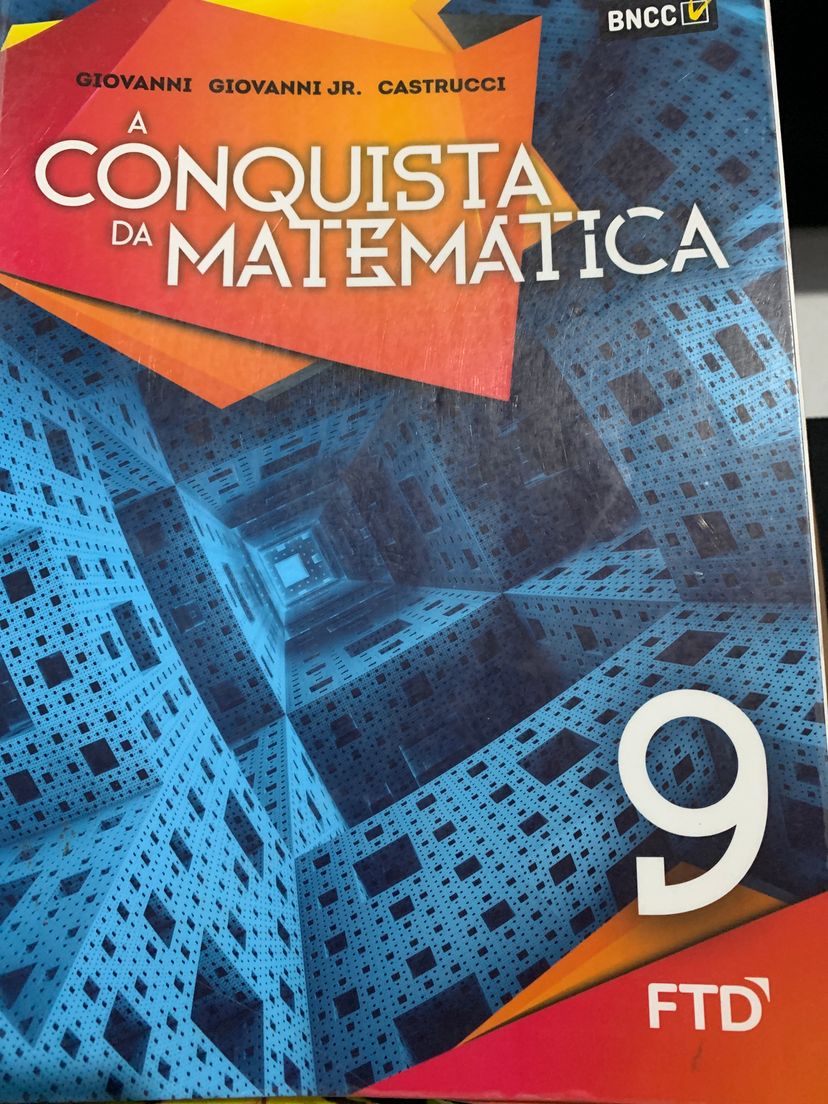 Livro: a Conquista da Matemática e Caderno de Atividades 9 Ano | Livro ...