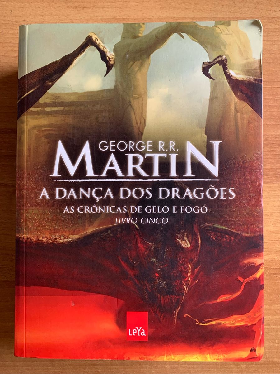 Livro a Dança Dos Dragões | Livro Game Of Thrones Nunca Usado 66082204 ...